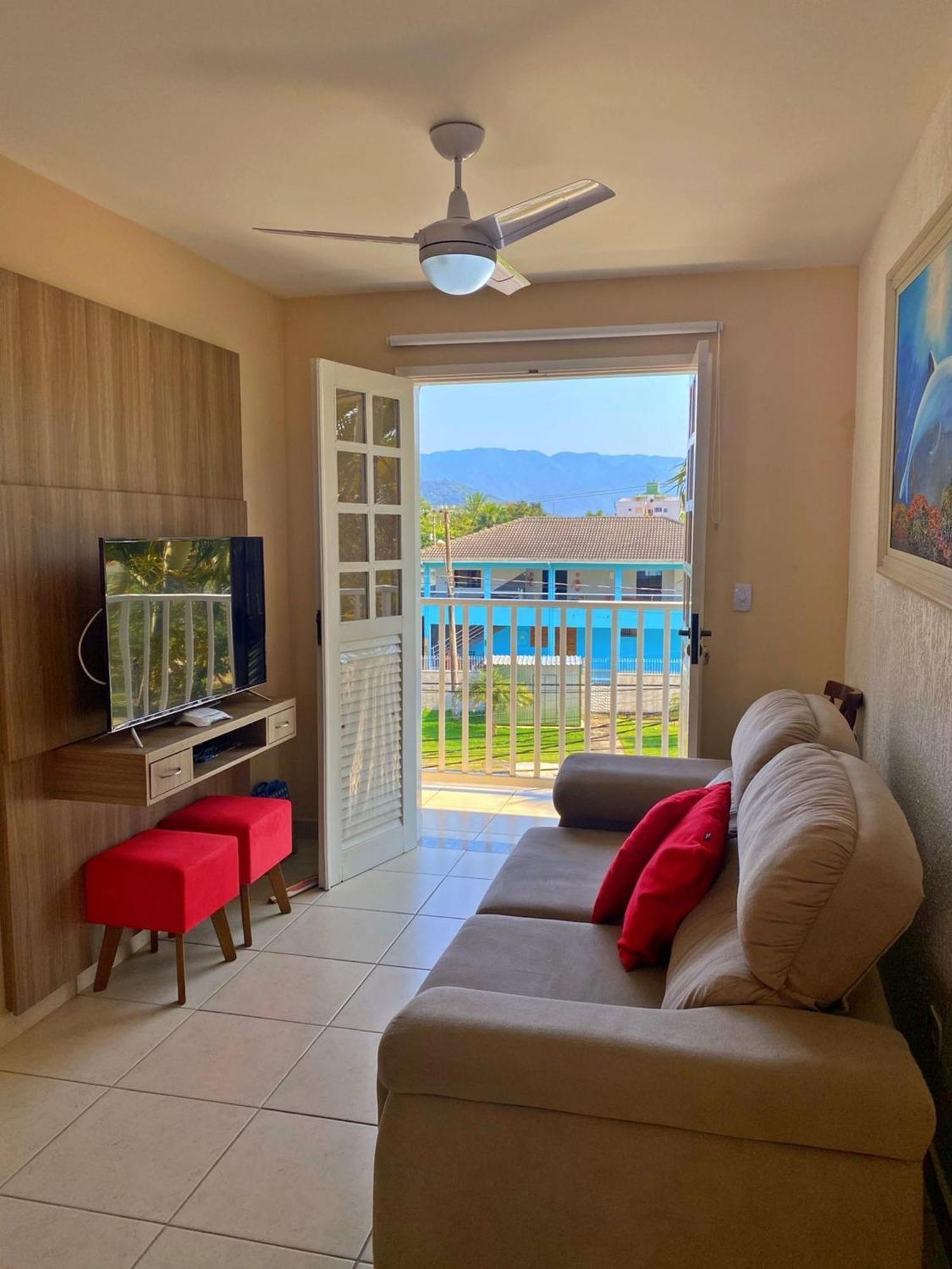 Apartamento Praia Grande Tenorio Pe Na Areia C/ Ar Ubatuba Luaran gambar